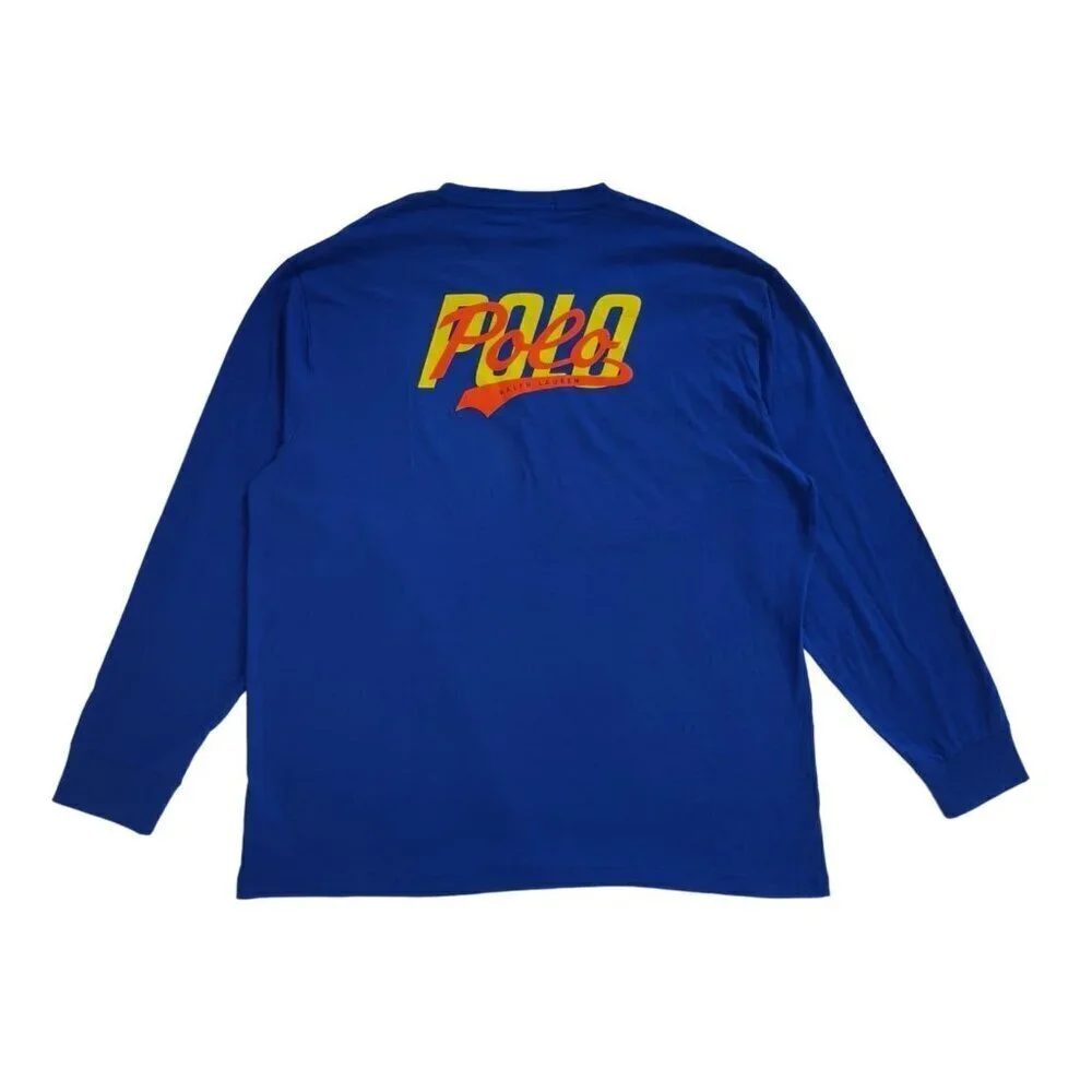 POLO RALPH LAUREN, long-sleeved cotton pullover, for men, size XL. NWT.